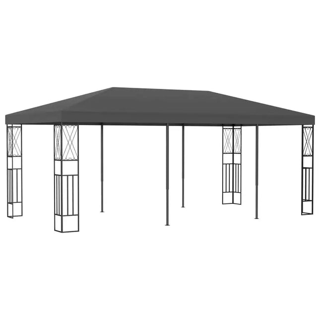 Gazebo 118.1"x236.2" Anthracite Fabric