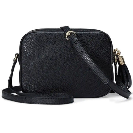 NEW Gucci Black Small Soho Disco Leather Crossbody Bag