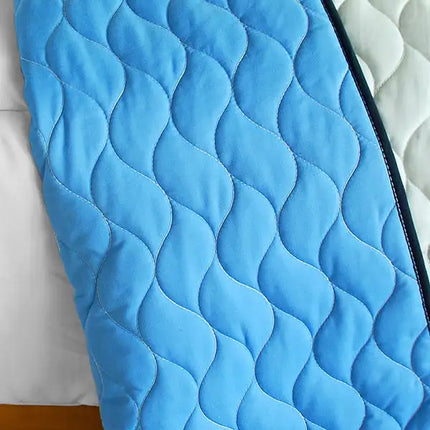 [Happy Paradise] 3PC Vermicelli-Quilted Patchwork Quilt Set (Full/Queen Size)