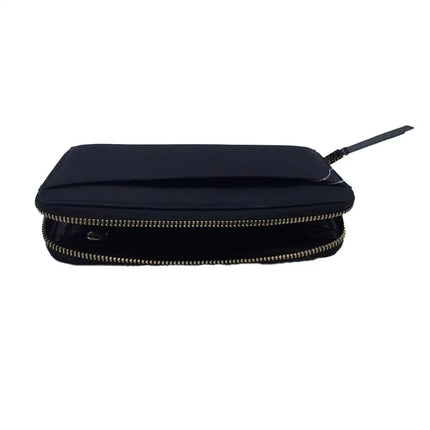 NEW Kate Spade Black Dawn Place Embellished Neda Nylon Long Wallet Clutch Bag