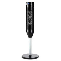 Calentador de pedestal portátil de 1500 W con control remoto con temporizador