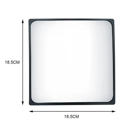 LEAVAN Chrome Hood Mirror for International Prostar DuraStar TranStar WorkStar