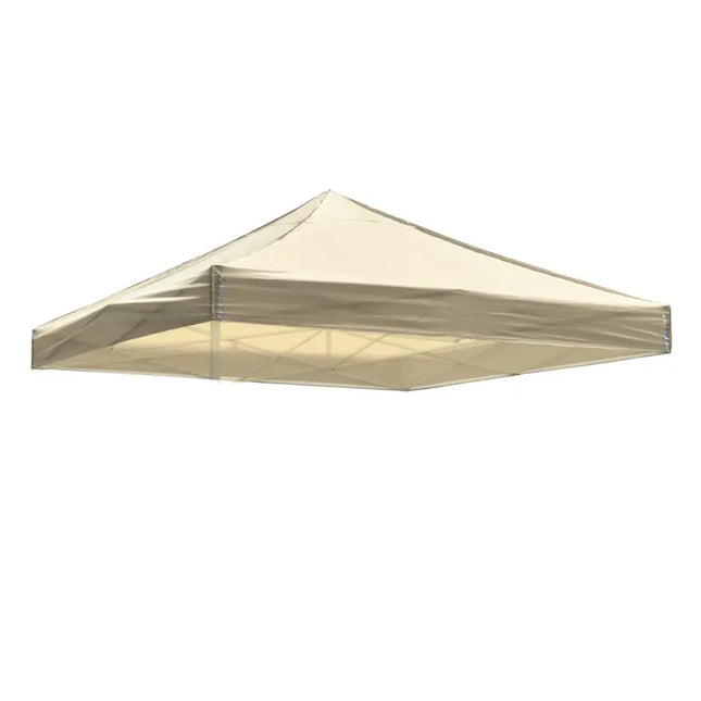 10X10ft EZ Pop Up Canopy Replacement Top/Beige - Vickie Lynn's