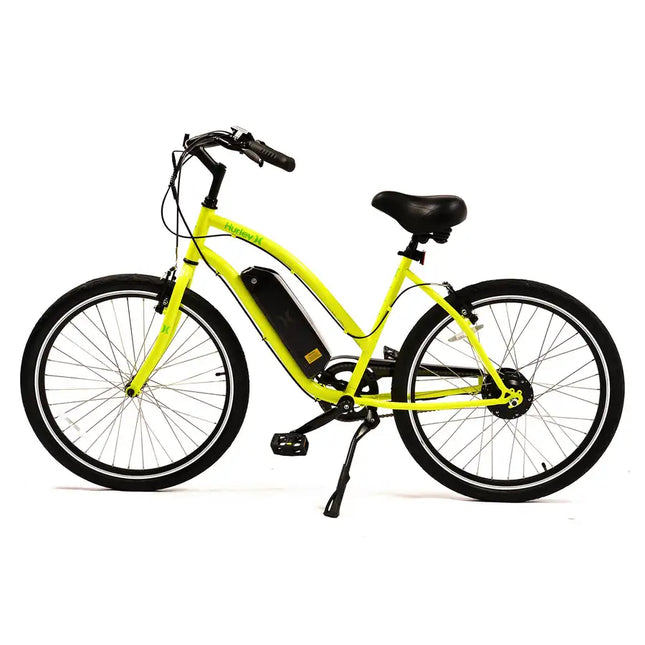 26" Electric Bike for Adults,Layback Electric Single Speed E-Bike,350W Brushless Motor 10AH