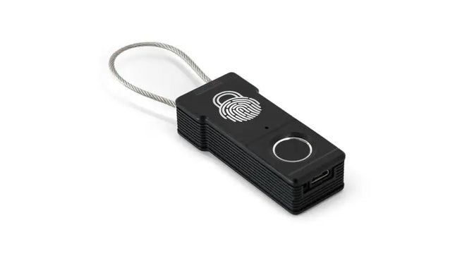 Easy To Use Touchscreen Lock With Steel Cable for Luggage Travel Bag Security - Vickie Lynn's