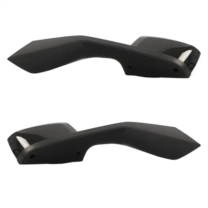 LEAVAN Black Hood Mirrors Pair For Volvo VNL 2004-2017 Truck Left and Right Side