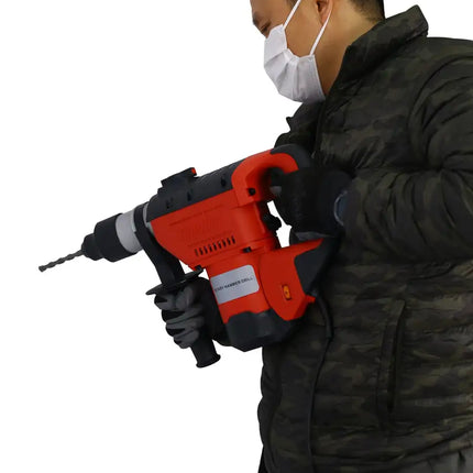 Rotary Hammer 1100W 1-1/2" SDS Plus Rotary Hammer Drill 3 Functions