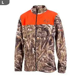 Realtree Men"s Max-5 Camo & Blaze Jacket, Large