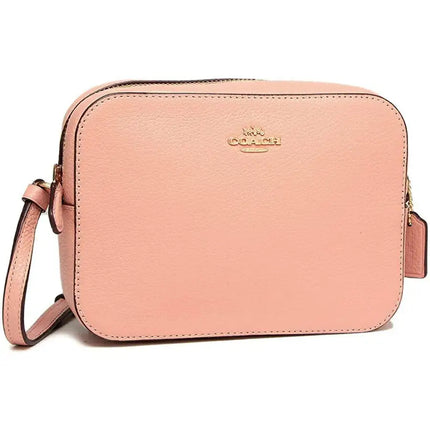 NEW Coach Pink Mini Leather Camera Crossbody Bag