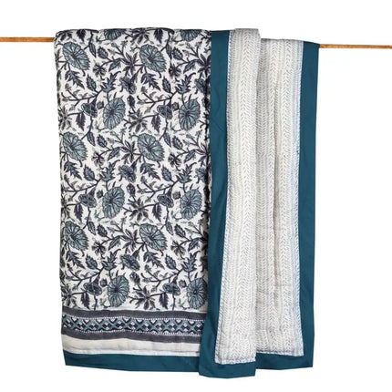 PROVENCE BLUE COTTON QUILT
