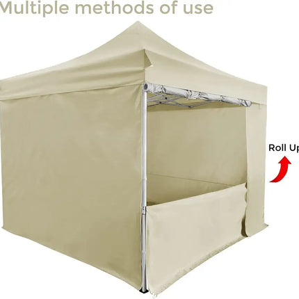 10' x 10' Pop Up Sidewall Canopy Tent - 5 pieces of sidewall with Rolling Storage Bag
