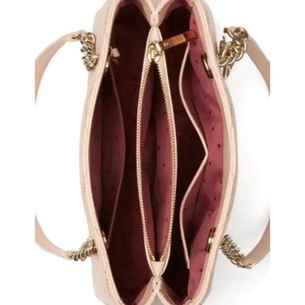 NEW Kate Spade Beige Ginger Tea Reese Park Small Courtnee Quilted Leather Tote Shoulder Bag