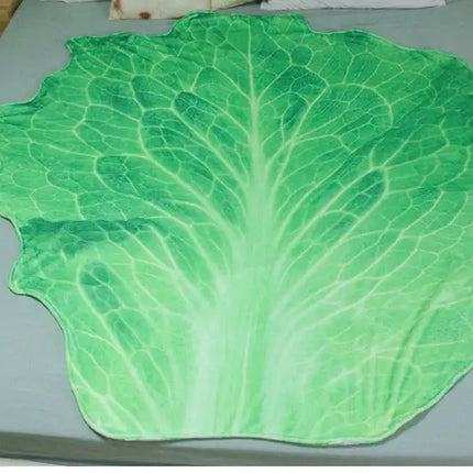 Funny Pancake Polyester Indian Flying Cake Fried Egg Blanket Cabbage Blanket Quilt Watermelon Pancake Summer Quilt Sofa