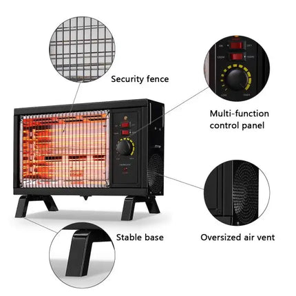 RH-02 ETL Portable Radiant Heater Indoor Space Heater