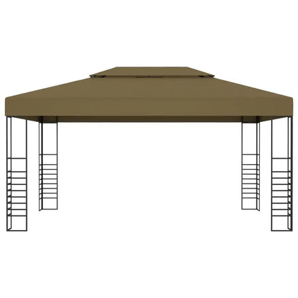 Gazebo 118.1"x157.5" Taupe 180 g/m?