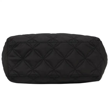 NEW Kate Spade Black Chelsea Medium Quilted Nylon Satchel Crossbody Bag