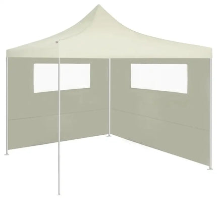 Gazebo Sidewalls with Windows 2 pcs Cream