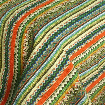 [A Long Summer] 3PC Cotton Vermicelli-Quilted Printed Quilt Set (Full/Queen Size)