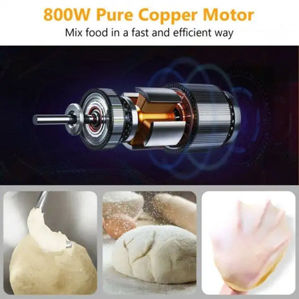 7 Quart 800W 6-Speed Electric Tilt-Head Food Stand Mixer