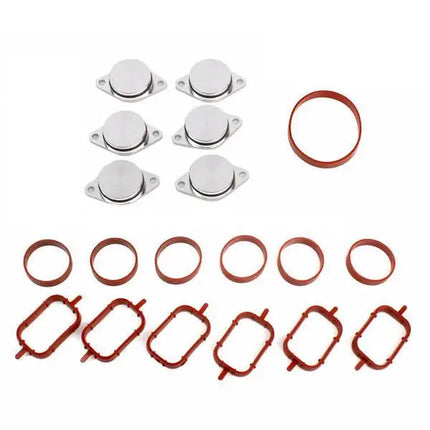 6x22 Intake Inlet Manifold Seal Gasket Kit for BMW E70 X5 335d 3.0L 11617790198