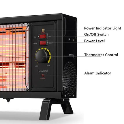 RH-02 ETL Portable Radiant Heater Indoor Space Heater
