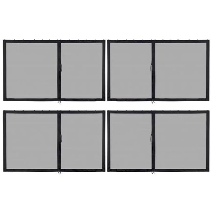 Gazebo Replacement Mosquito Netting 10*12Inch/Black