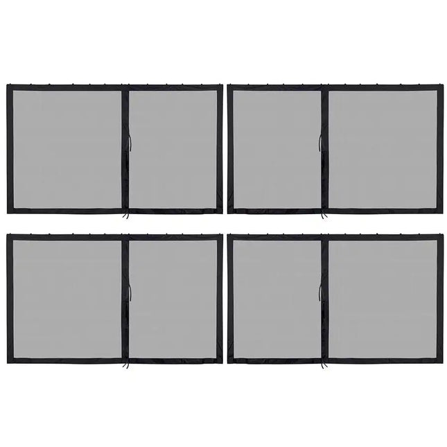 Gazebo Replacement Mosquito Netting 10*12Inch/Black