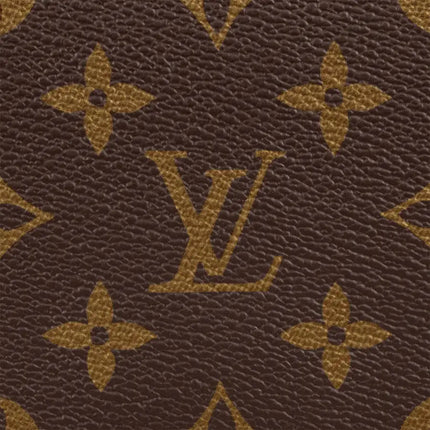 NEW Louis Vuitton Brown Monogram Coated Canvas Etui Voyage PM Clutch Pouch Bag