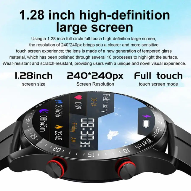 Nuevo ECG + PPG Bluetooth llamada reloj inteligente hombres reloj inteligente seguidor de actividad/deporte reloj inteligente para Android IOS PK I9 reloj inteligente