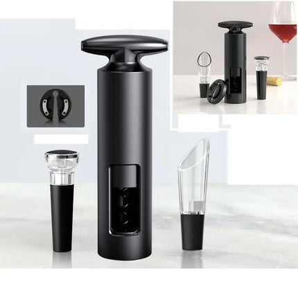 4PCS Wine Bottle Opener Kit Corkscrew,No Need Charge for Home Gift Party Wedding XH