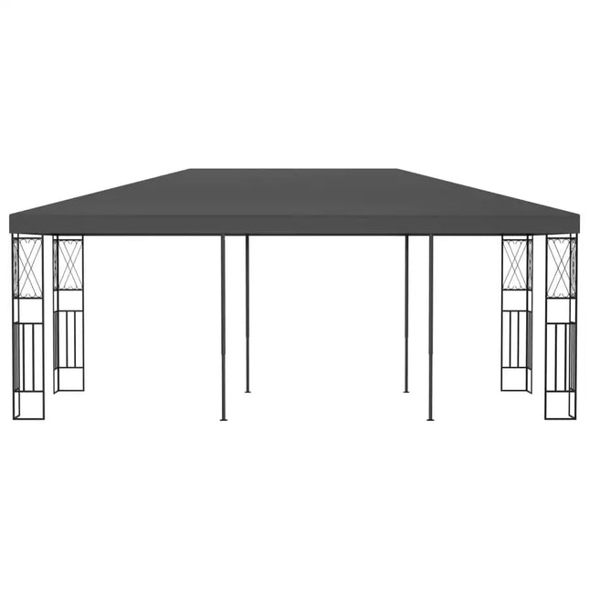 Gazebo 118.1"x236.2" Anthracite Fabric