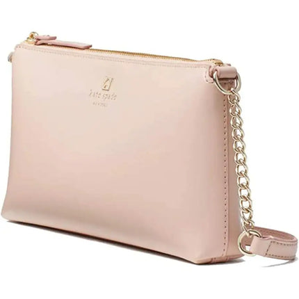 NEW Kate Spade Pink Sunset Weller Street Declan Leather Crossbody Bag
