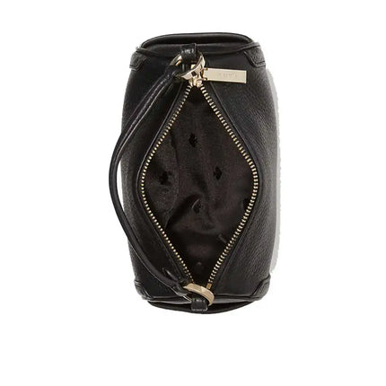 NEW Kate Spade Black Smoosh Mini Pebbled Leather Crossbody Bag