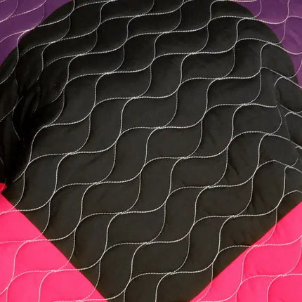 [Partner] 3PC Vermicelli - Quilted Patchwork Quilt Set (Full/Queen Size)