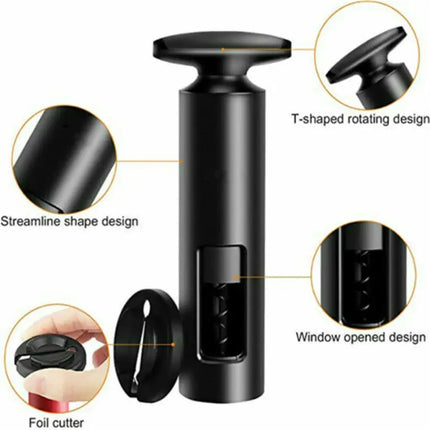 4PCS Wine Bottle Opener Kit Corkscrew,No Need Charge for Home Gift Party Wedding XH