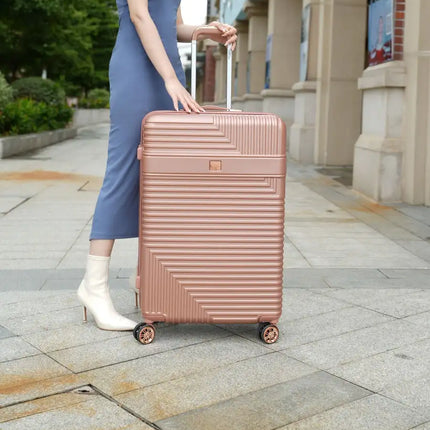 MKF Collection Mykonos Large Check-in Spinner by Mia K
