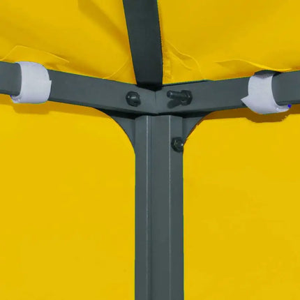 2-Tier Gazebo Top Cover 310 g/m2 13.1'x9.8' Yellow