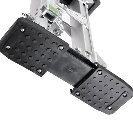 36in to 50in Silvery Aluminum Drywall Stilt