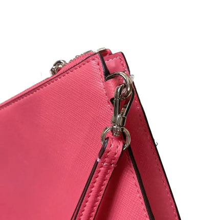 NEW Kate Spade Pink Dark Water Staci Medium Wristlet Clutch Bag