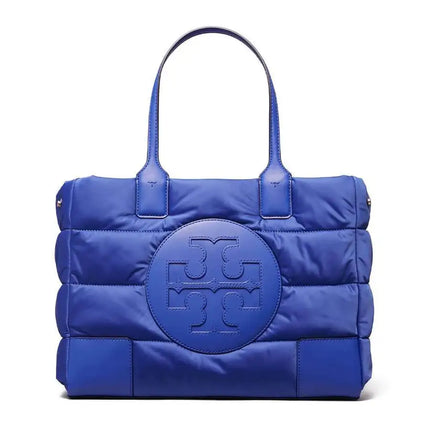 Tory Burch Ladies Ella Puffer Nautical Blue Tote Bag
