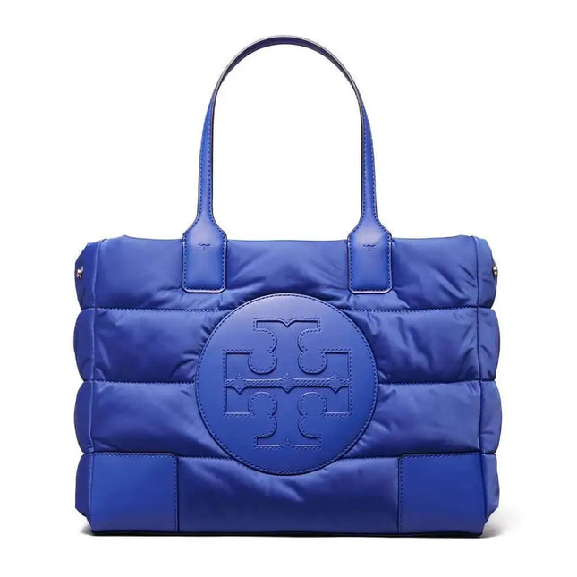 Tory Burch Ladies Ella Puffer Nautical Blue Tote Bag