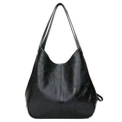 Vintage Tote Women's Bag Soft Leather Shoulder Bag Large Capacity