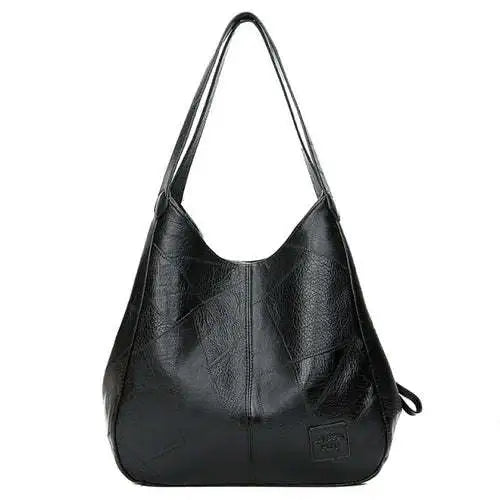 Vintage Tote Women's Bag Soft Leather Shoulder Bag Large Capacity