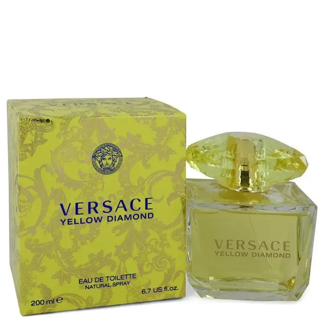 Versace Diamante Amarillo por Versace Eau De Toilette Spray 6.7 oz