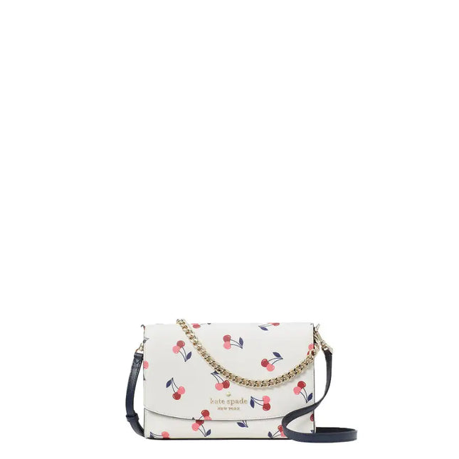 NEW Kate Spade Cream Carson Cherry Convertible Crossbody Bag