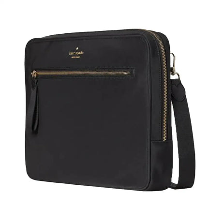 NEW Kate Spade Black Chelsea Nylon Laptop Sleeve Bag