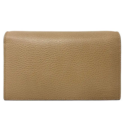 NEW Gucci Beige Interlocking G Clutch Wallet On Chain Crossbody Shoulder Bag