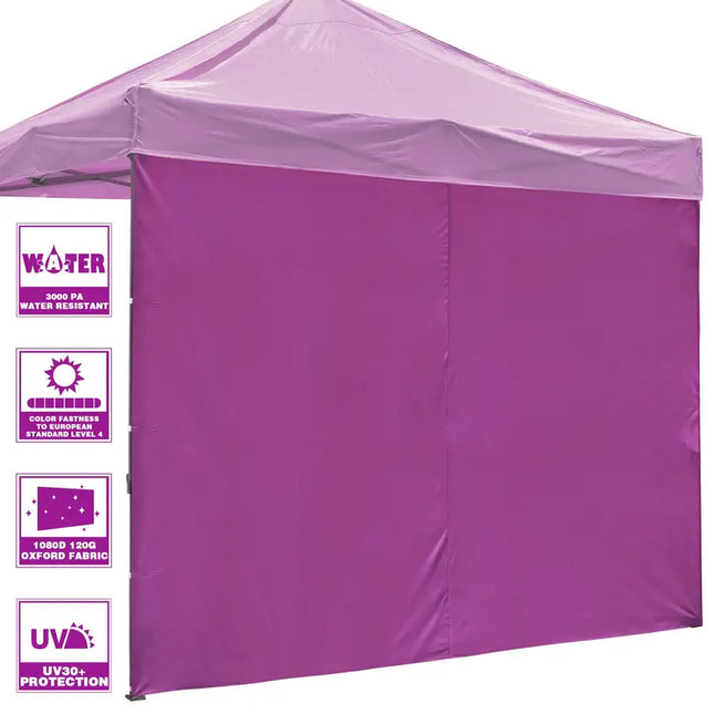 10x10ft EZ Canopy Gazebo Side Wall/Purple