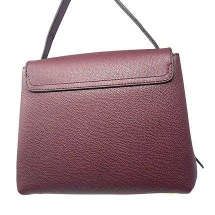 NEW Burberry Burgundy Small Camberley House Check Leather Crossbody Bag