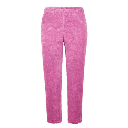 Women's Warm Fleece Sherpa Lined Jogger Pant Trousers